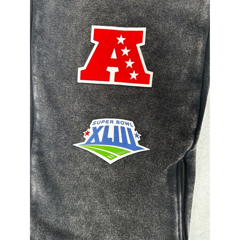 New Era Pittsburgh Steelers NFL Acid Wash Fleece Sweatpants Black Mens Small NWT - Picture 2 of 8